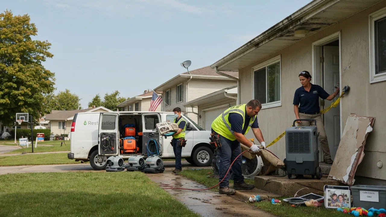 Water Damage Restoration in Lexington, IL near me